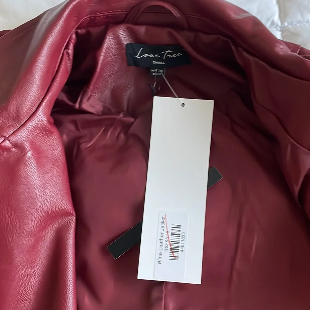 Faux leather jacket - Picture 3 of 4